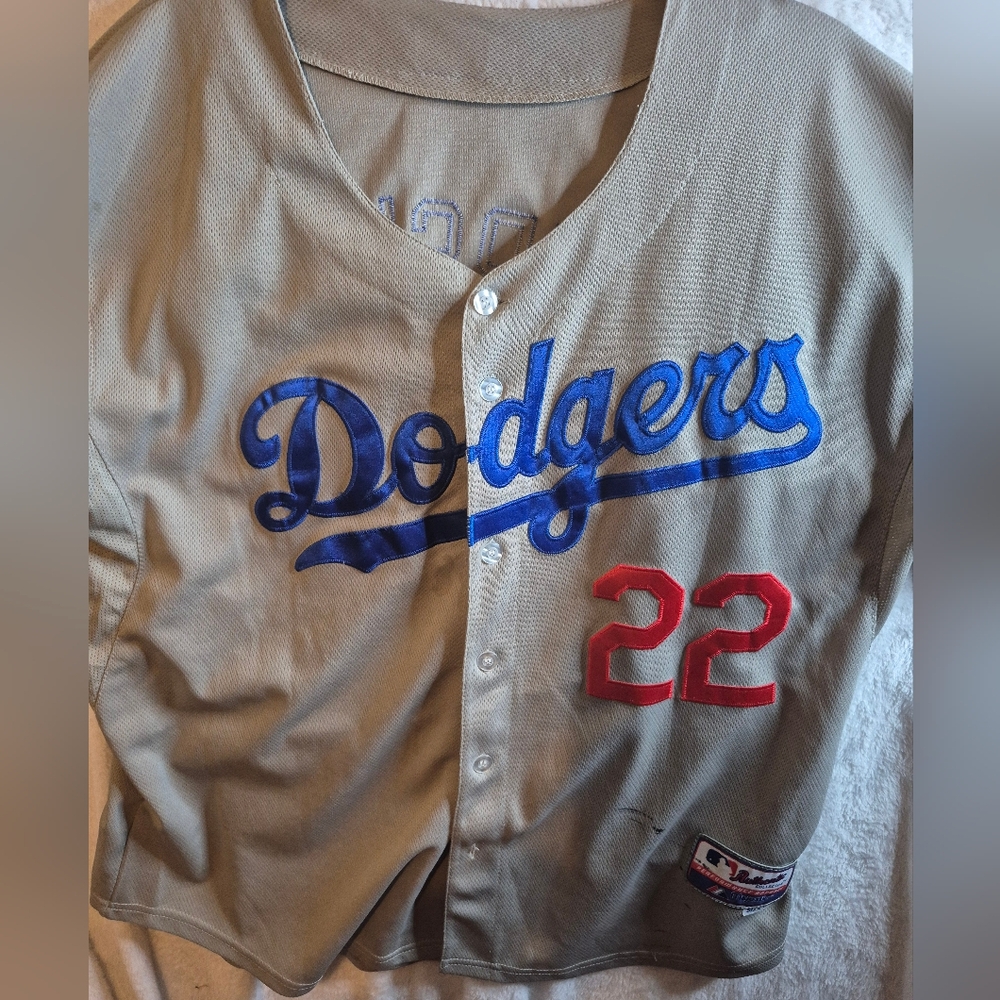 Los Angeles Dodgers, Clayton Kershaw Majestic Fan Jersey 50/M